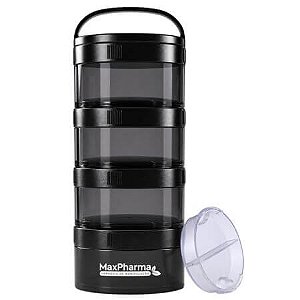 Multi Travel 4 Compartimentos Preto MaxPharma