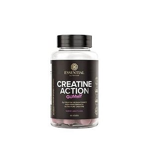 Creatine Action Gummy Jabuticaba 60 Gomas Essential Nutrition