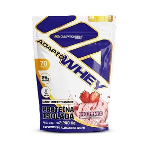 Adapto Whey Strawberry Cream BAG 2268g Adaptogen