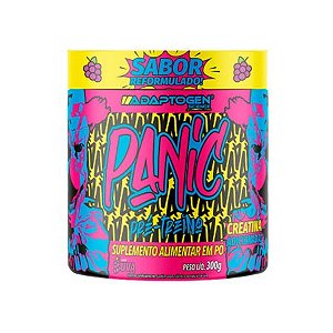 Panic Pré Workout Uva 300g Adaptogen