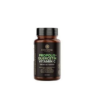 Própolis + Quercetin + Vitamin C 60 Cápsulas 30 Doses Essential Nutrition