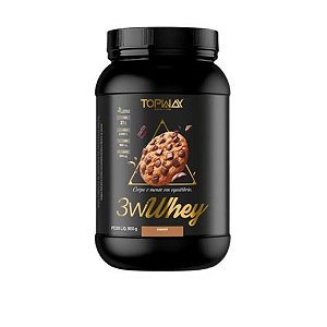 Whey Protein Gold 3W 900g Cookies Topway