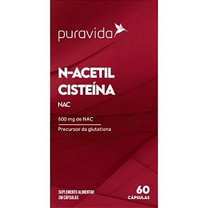 N-Acetil Cisteína 60 Cápsulas PuraVida