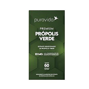 Própolis Premium 60 Cápsulas PuraVida