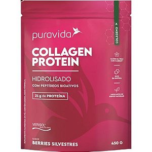 Collagen Protein Berries Silvestres 450g PuraVida