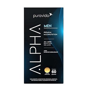 New Alpha Men 60 Cápsulas PuraVida