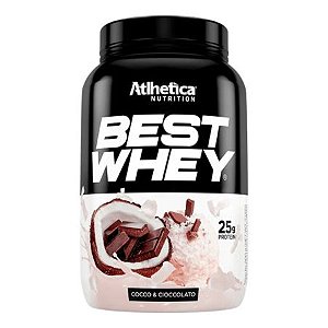 Best Whey 900g Coco e Chocolate Atlhetica Nutrition