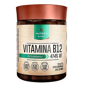 Vitamina B12 120 Cápsulas Nutrify