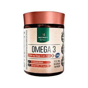 Omega-3 TG Ultra Concentrado 200 Cápsulas Nutrify