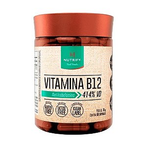 Nt Vitamina B12 60 Cápsulas Nutrify