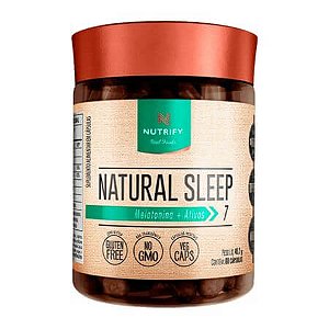 Natural Sleep 60 Cápsulas Nutrify