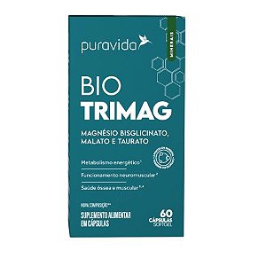 Bio Magnésio 60 Cápsulas PuraVida