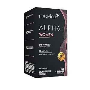 New Alpha Women 60 Cápsulas PuraVida