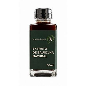Extrato de Baunilha Natural 60ml Vanilla Brasil