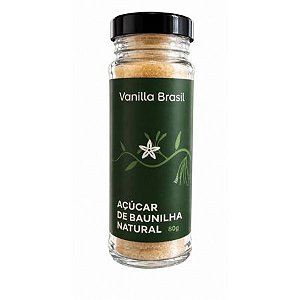Açúcar de Baunilha Natural 80g Vanilla Brasil
