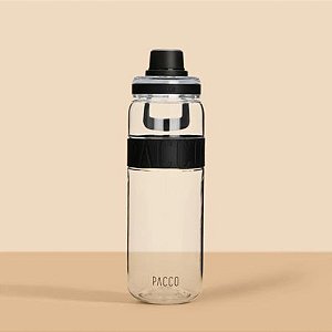 Garrafa Crystal em TRITAN 850ml Preta PACCO