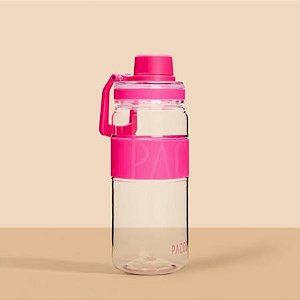 Garrafa Crystal em TRITAN 650ml Pink PACCO