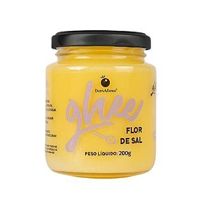 Manteiga Ghee Flor de Sal 200g/240ml Dom Afonso