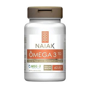 Ômega 3 TG 60 Cápsulas Naiak