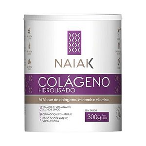 Colágeno Hidrolisado Sem Sabor Naiak