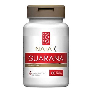 Guaraná 60 Cápsulas Naiak