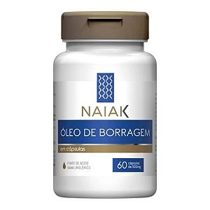 Óleo de Borragem 60 Cápsulas Naiak