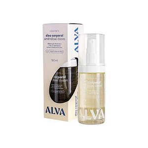 Óleo Corporal Hidratante de Amêndoa Doce 100ml Alva