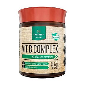 Vit B Complex 60 Cápsulas Nutrify
