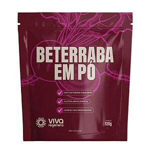 Beterraba em Pó 120g Viva Regenera