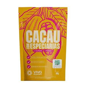 Cacau com Especiarias 60g Viva Regenera