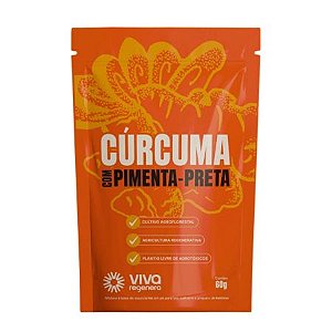 Cúrcuma Com Pimenta-Preta 60g Viva Regenera