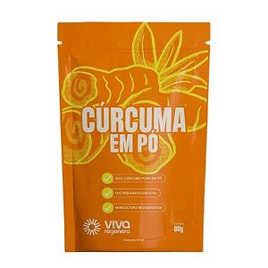 Cúrcuma em Pó 60g Viva Regenera