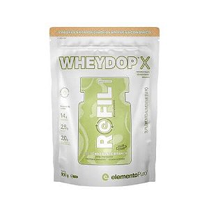 Wheydop X Refil Chocolate Branco com Pistache 900g Elemento Puro