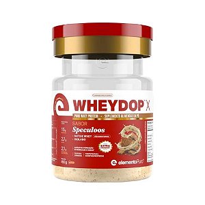 Wheydop X Speculoos Pote 450g Elemento Puro