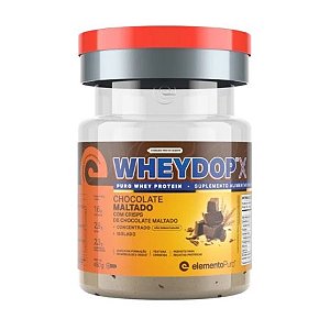 Wheydop X Chocolate Maltado Pote 450g Elemento Puro