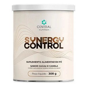 Synergy Control Sabor Cacau e Canela Lata 308g Central Nutrition