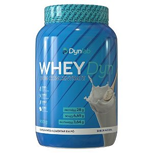 Whey 100% Concentrate Dyn 920g Sabor Chocolate Dynamic Lab