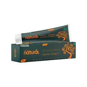 Creme Dental Natural com Cúrcuma, Cravo e Melaleuca 80g Orgânico Natural
