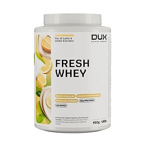 Fresh Whey 900g Fior Di Latte e Limão Siciliano Dux Nutrition