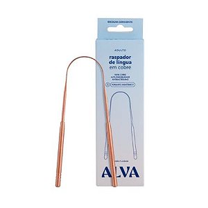 Raspador de Língua de Cobre Alva