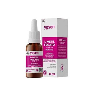 L-Metilfolato de Cálcio Ydrosolv Sabor Laranja 15ml Yosen