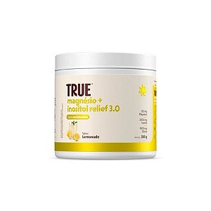 Magnésio + Inositol Relief 3.0 Sem Melatonina Lemonade 350g True Source