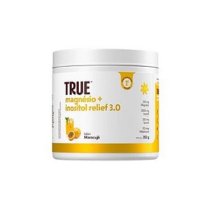 Magnésio + Inositol Relief 3.0 Sem Melatonina Maracujá 350g True Source