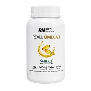 Reall Omega 33% EPA / 22% DHA 120 Cápsulas Reall Nutrition