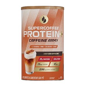 Supercoffee Protein+ Iced Cappuccino 465g Caffeine Army
