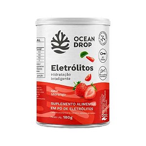 Eletrólitos Morango 180g Ocean Drop