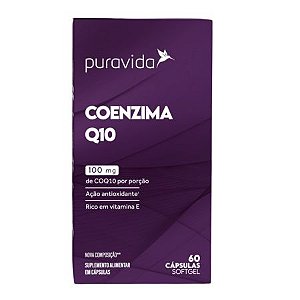 Coenzima Q10+ 200mg 60 Cápsulas Pura Vida