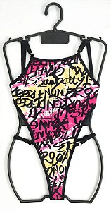 Maiô Estampado Mel Maia