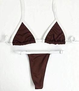 Biquíni de fita 2 cores