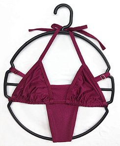 Biquíni de Fita de Lycra com Brilho com viés fino (2,5mm)